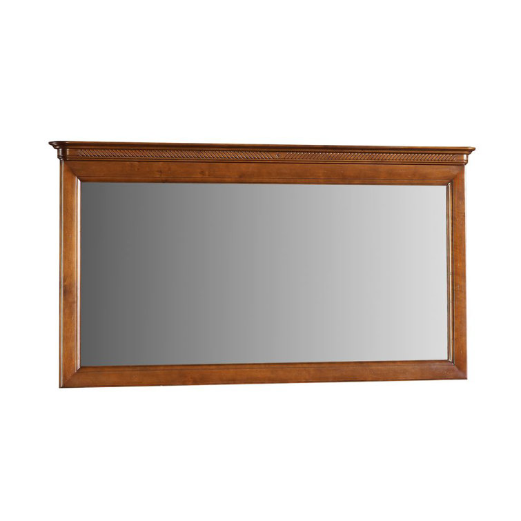 Rosalind Wheeler Osbourn Rectangle Wood Wall Mirror Wayfair.co.uk